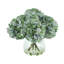 Hydrangeas in Glass Vase-1221587995