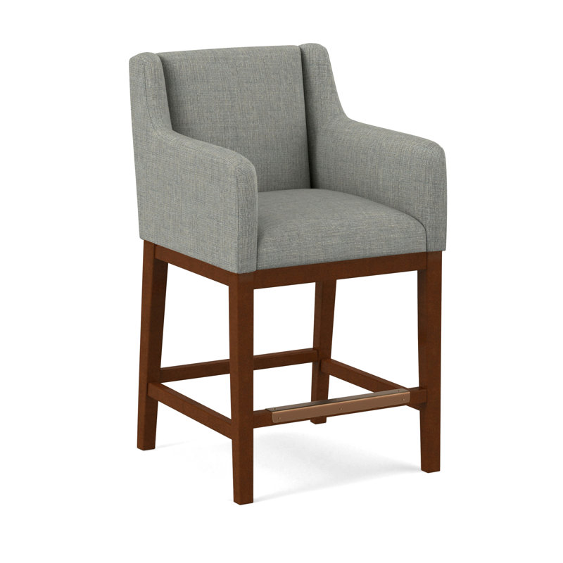 Upholstered Stool, English Saddle, 61558-61