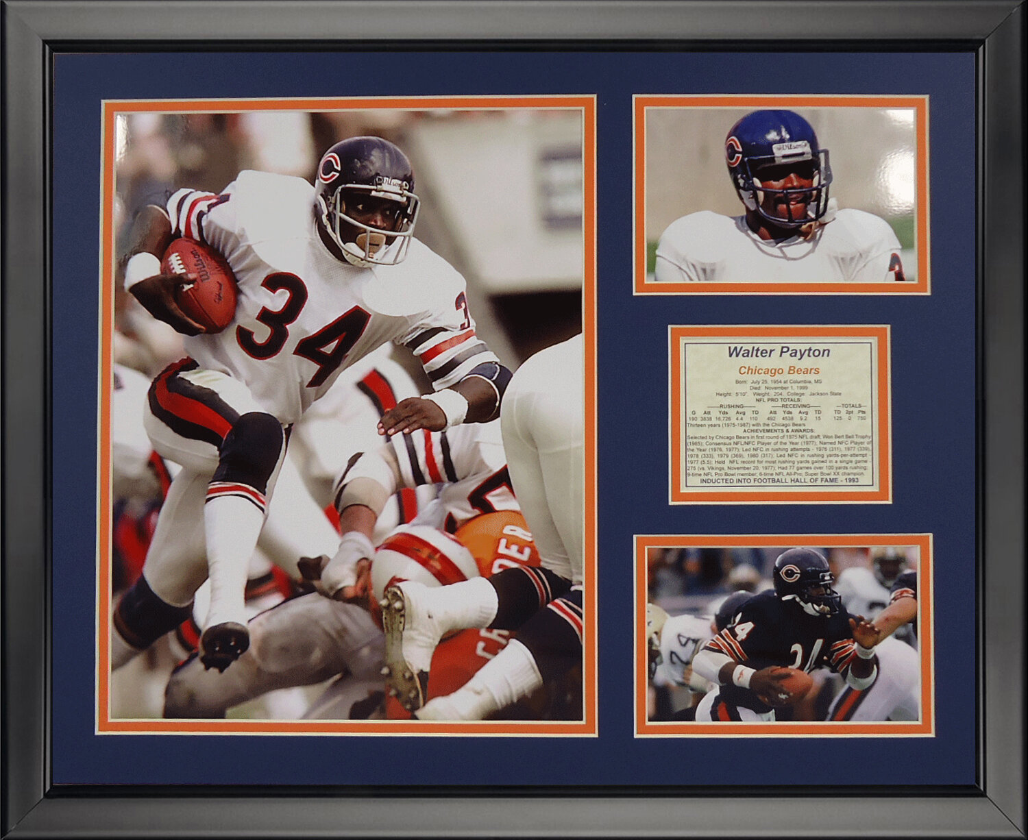 NFL Framed On Paper Memorabilia