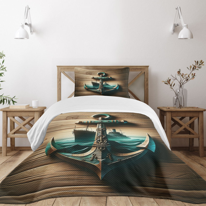Coverlet, Twin Coverlet / Bedspread + 1 Standard Sham