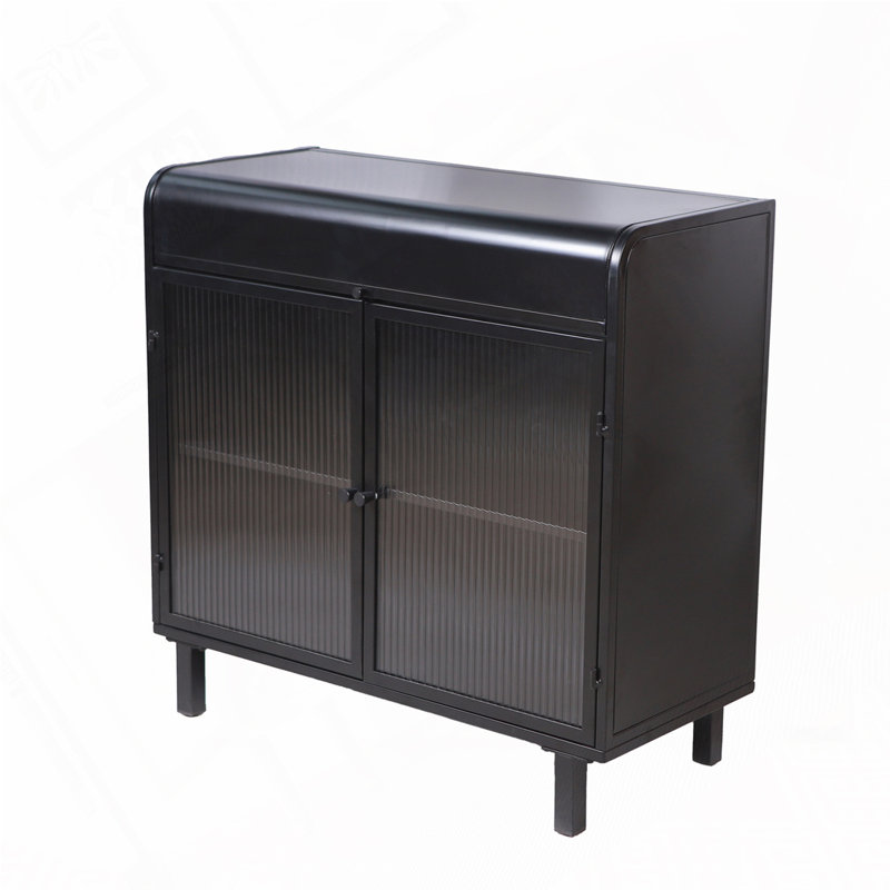 Armoire décorative avec portes en verre