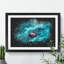 Manta Ray - Picture Frame Graphic Art-62802404-62802407
