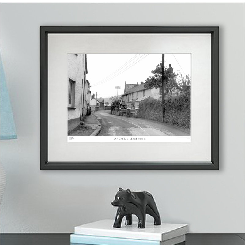 Landkey, Village C1955 by Francis Frith - Single Picture Frame Print, 45cm H x 60cm W x 2.3cm D