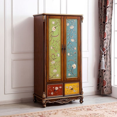 Retro Painted Wardrobe