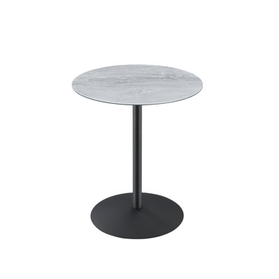 Glass Top End Table