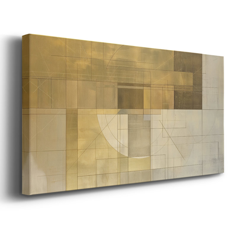 Série abstraite 1 # XCVII-Gallery, toile tendue, H 24 po x l 48 po