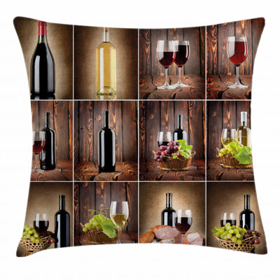 Polyester Throw Square Pillow Cover