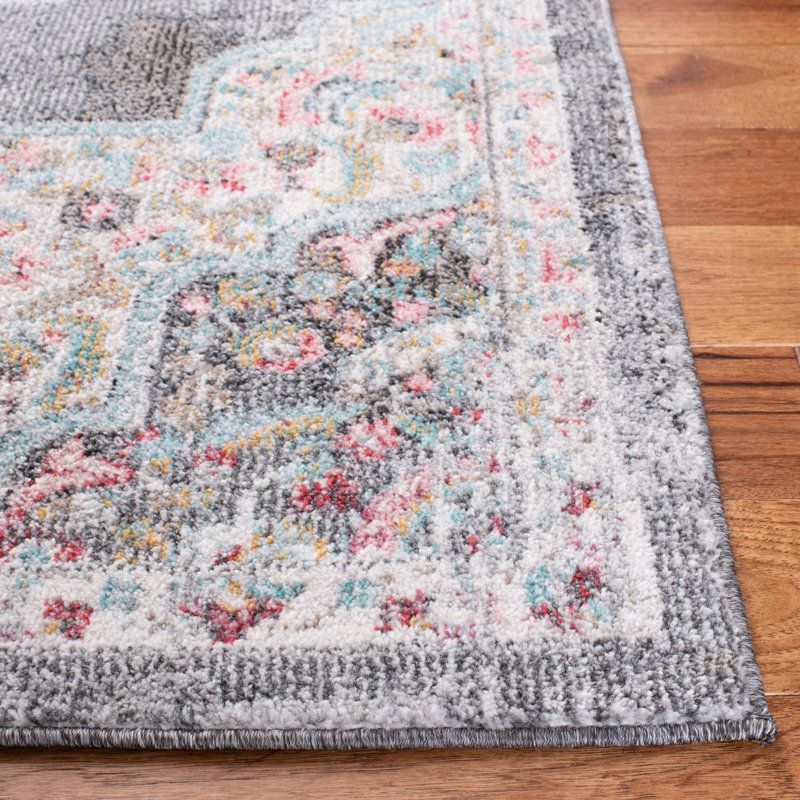 Dostie Phoenix Performance Oriental Rug, Square 6'7"