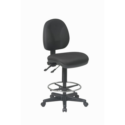 Work Smart Polyester Blend Drafting Chair