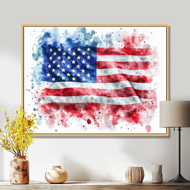 Lakie - États-Unis, art mural, H 12 po x l 20 po, Reproduction avec cadre flottant, Crème, crème