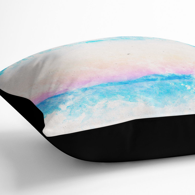 Cold Mountain Cushion with Filling, Black, 55cm H x 55cm W x 20cm D