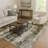 Premium Machine Washable Pinkston AMF1982 Abstract Rug-641536005