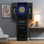 Armoire de jeu de fléchettes Picket House Furnishings Cyclone avec haut-parleur et DEL en noir (emballage 3A)