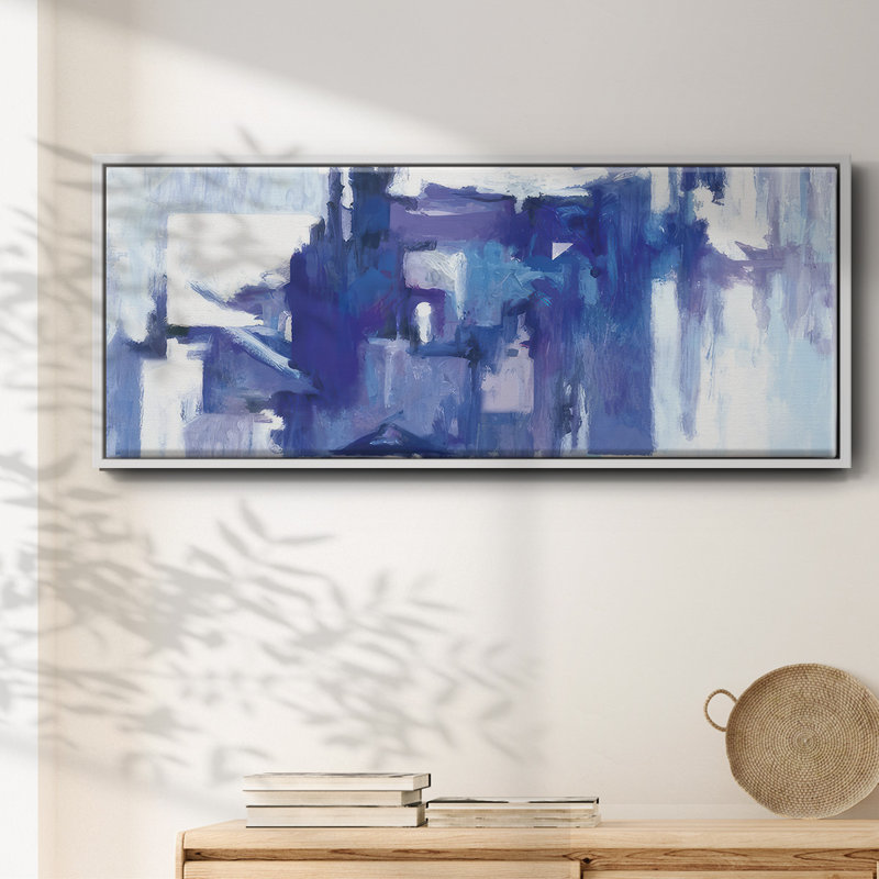 City Walk - Framed Canvas