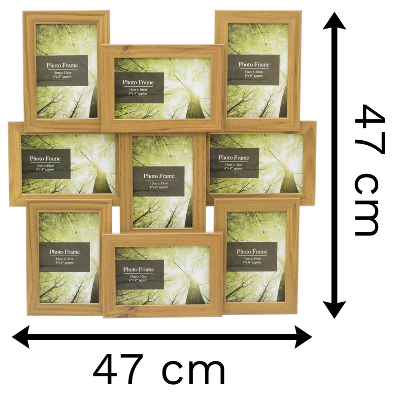 Saenz Brown Collage Picture Frame