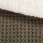 Édredon chenille en tricot gaufré double / grand - bourre réversible pour un mélange de confort chaleureux et confortable