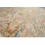 Tapis beige en laine noué à la main Oushak-104851790