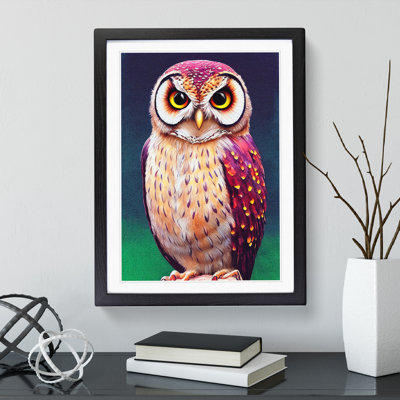 The Heavenly Owl - Framed Print
