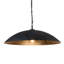 Dimmable Black Dome Flat Pendant Lighting 