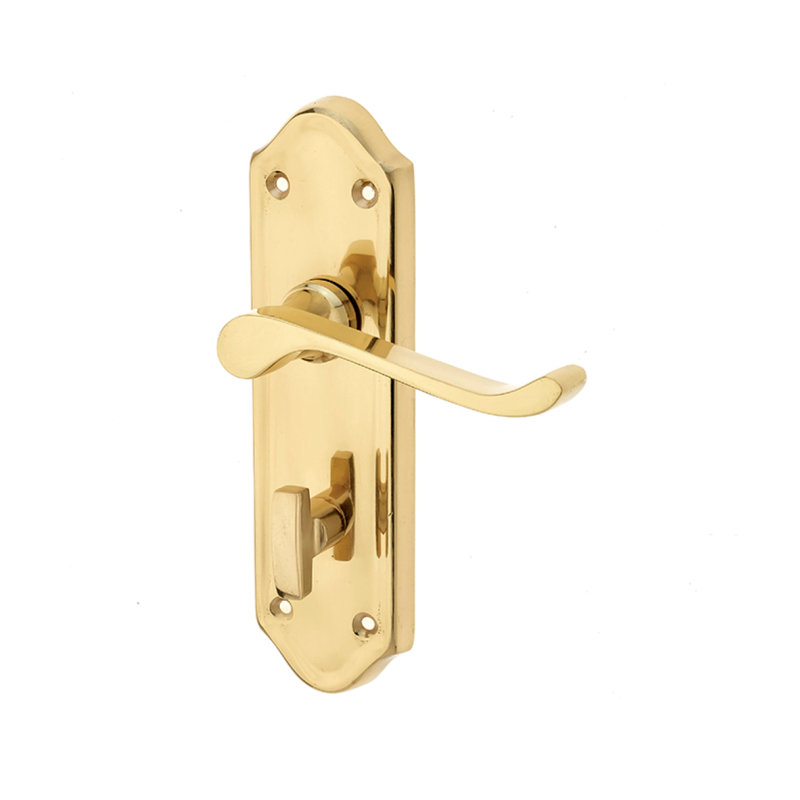 170X44mm SN Sherborne Bathroom, Polished Brass
