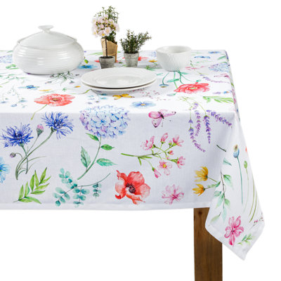 Paisley 100% Cotton Christmas Tablecloth
