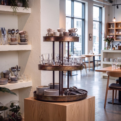 3 Tier Tabletop Display