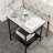 Glass Top End Table