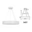 Angelicamarie 3 - Light Drum Pendant-39556710