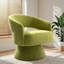 Upholstered Swivel Armchair-2037472830