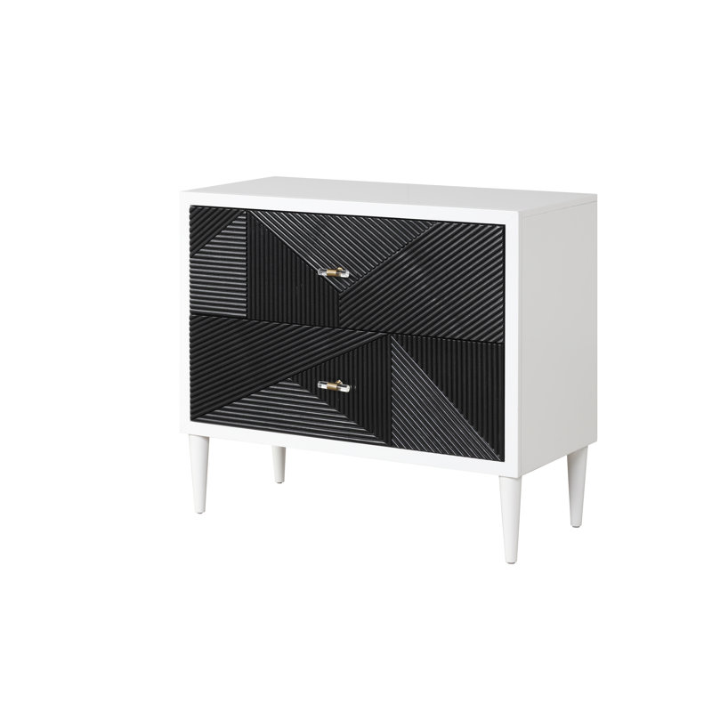 Bedroom Modern Nightstand Bed Side Table Solid Wood Nightstand