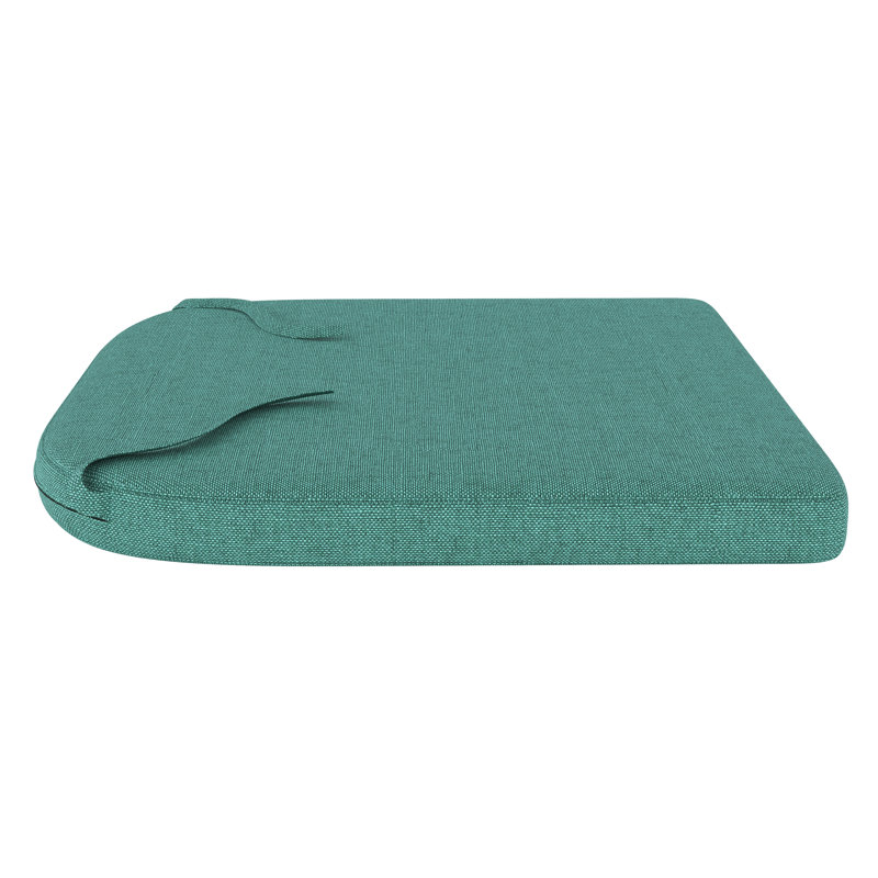 Dining ChairSeat Pad Replacement Cushion – 17.5L x 18.5W x 2D, Cast Breeze Sunbrella® Plainweave