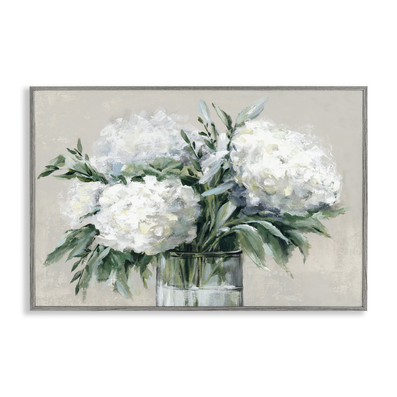  Full Hydrangeas in Giclee Art encadré par Alex Black, Estampe numérique Farmhouse, H 20 po x l 30 po