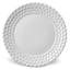 Aegean White Sculpted Dinner Plate