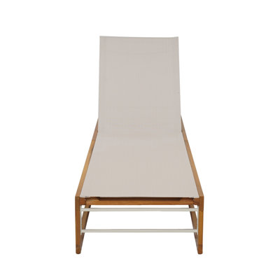 Outdoor Single Chaise Lounge