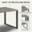 Naresa Rectangular Outdoor Dining Table , 58 " W 28 " D-2031360784