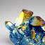 Rainbow Aura Quartz Crystal Cluster (383.6 Grams)