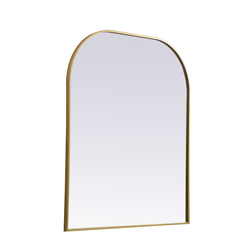 Miroir mural Sabine, Laiton, 42 po x 36 po
