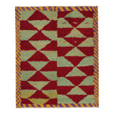 One-of-a-Kind 4'1" X 4'9" Hand Knotted Area Rug