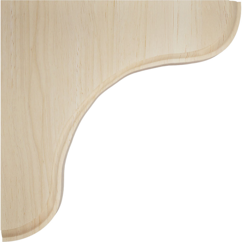 Support en bois d'hévéa l 1 3/4 po x P 5 1/2 po x H 5 1/2 po, L 5,5 po x H 5,5 po, Hévéa