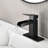 Single Hole Bathroom Faucet With Drain Assembly Waterfall Bathroom Sink Faucets Modern Single Handle Stainless Steel Bathroom Basin Mixer Taps With Deck Plate-108645624