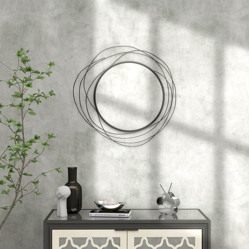 Miroir Modern, Noir