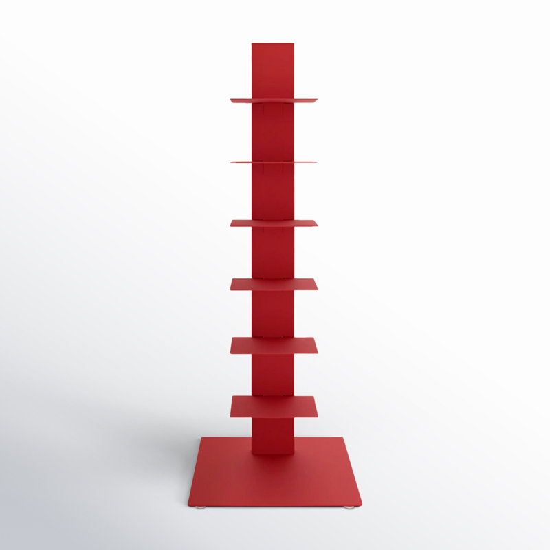 Ajax Steel Ladder Bookcase - Stylish & Space-Saving