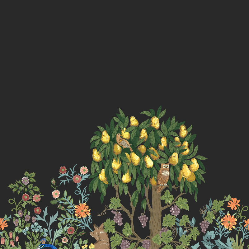 Imelde 2.13m x 1.37m Matte Wallpaper Roll