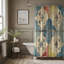 Rideau de douche Antique Mosaic-979461708