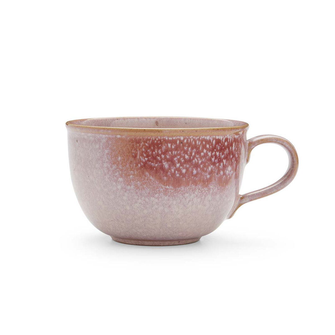 Minerals Set Of 4 Jumbo Mugs, Rose Quartz