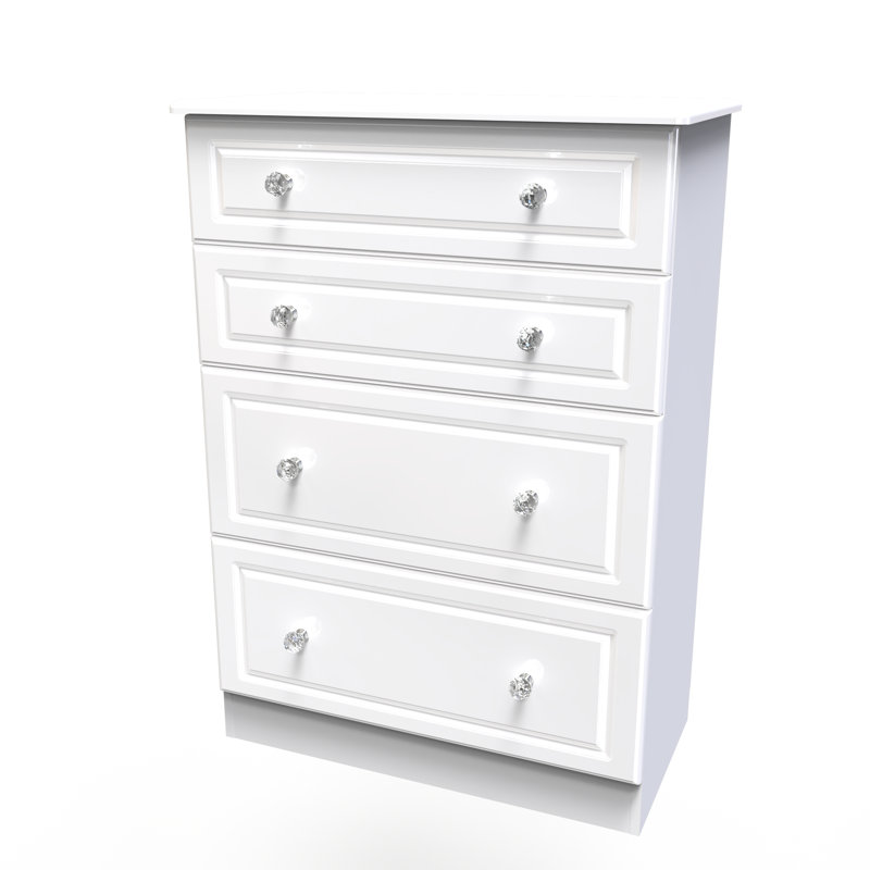 Fully Assembled Jacey 4 Drawer Chest