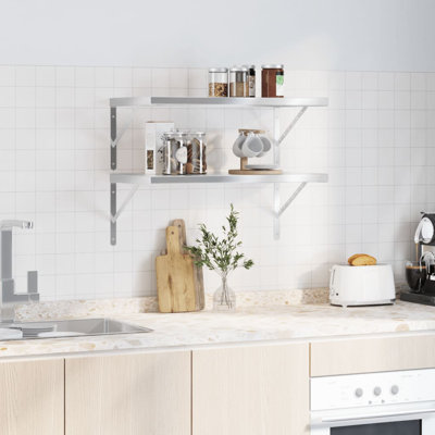 Antavion Stainless Steel Bracket Shelf