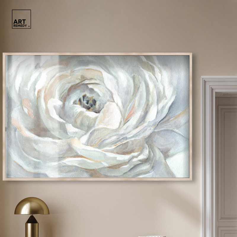 Décoration murale ferme Ponyy, H 37 po x l 55 po, Crème, crème
