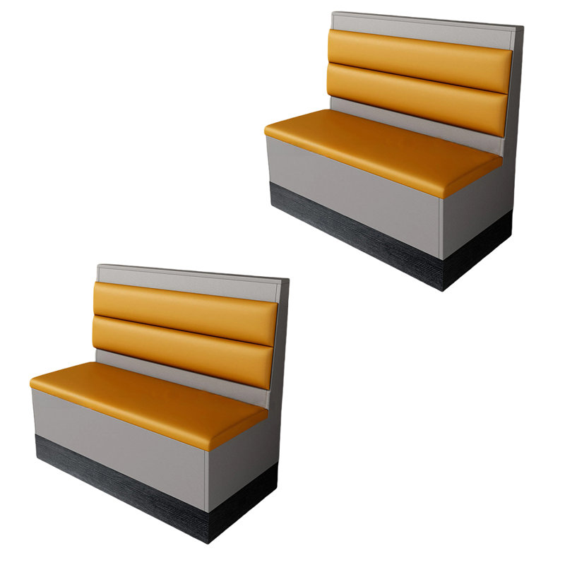 Banc rembourré en similicuir Modern Modern