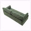 Canapé 82,6 po en velours côtelé 82,6 po Mid-Century-130377033
